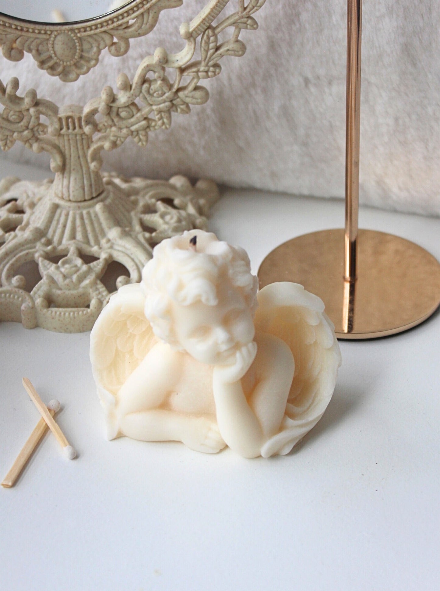 Cherub Angel Candle