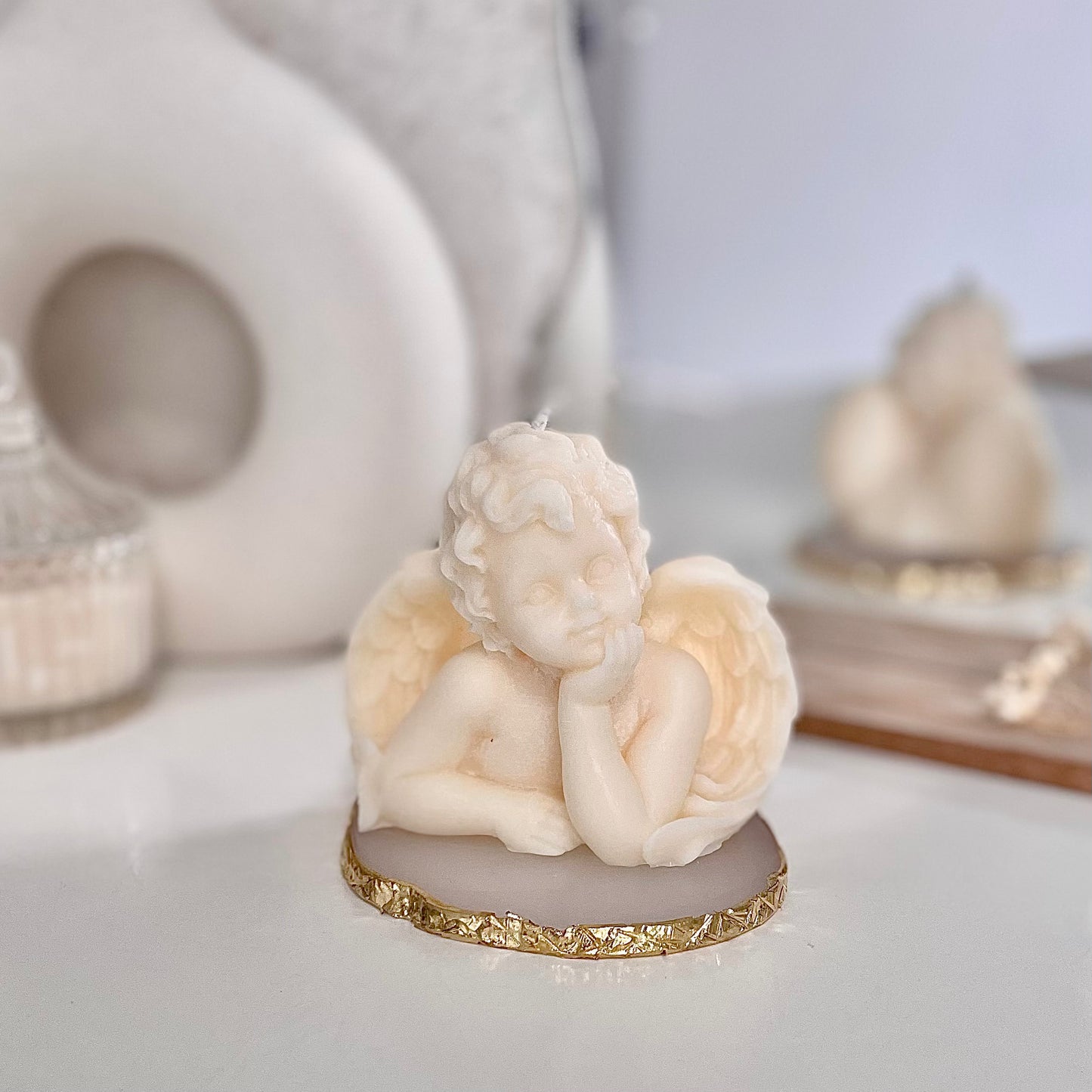 Cherub Angel Candle