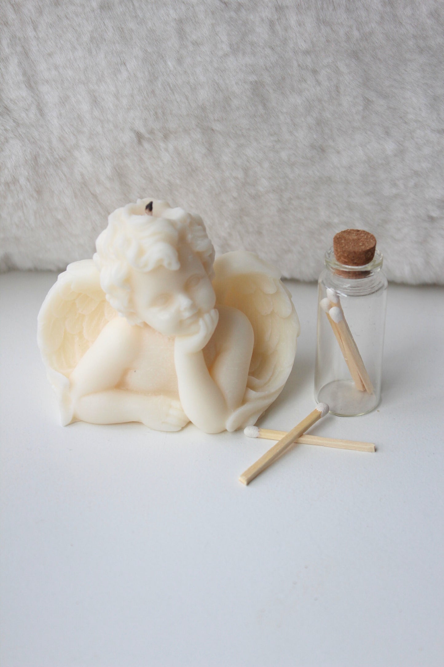 Cherub Angel Candle