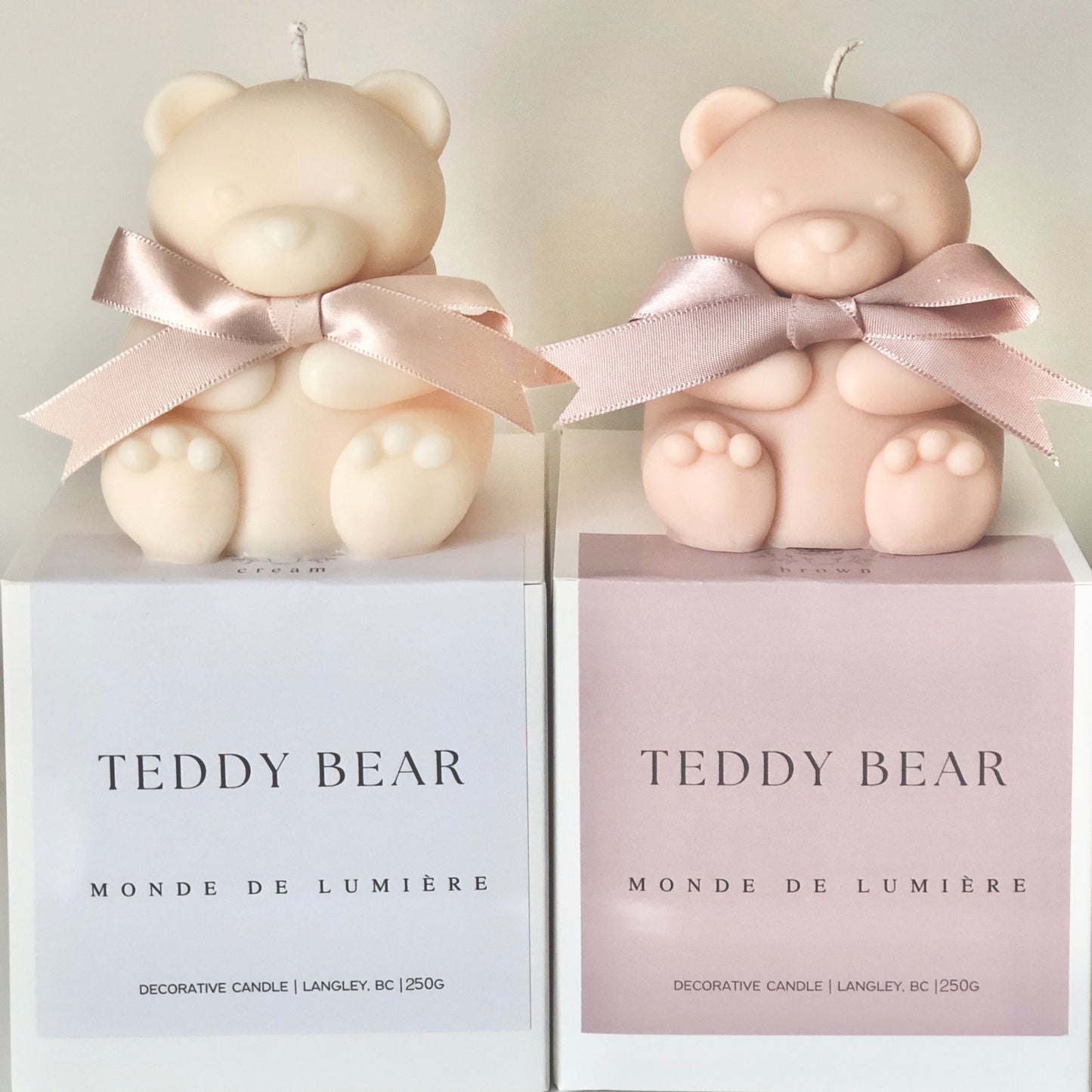 Teddy Bear Candle