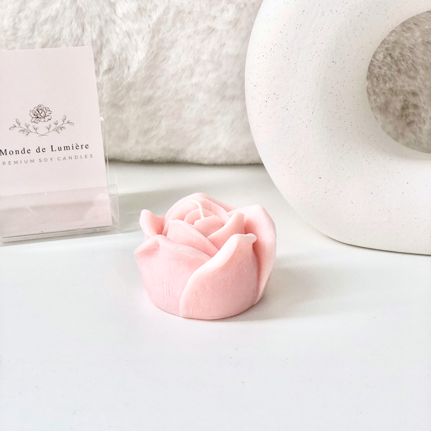 Rose Candle