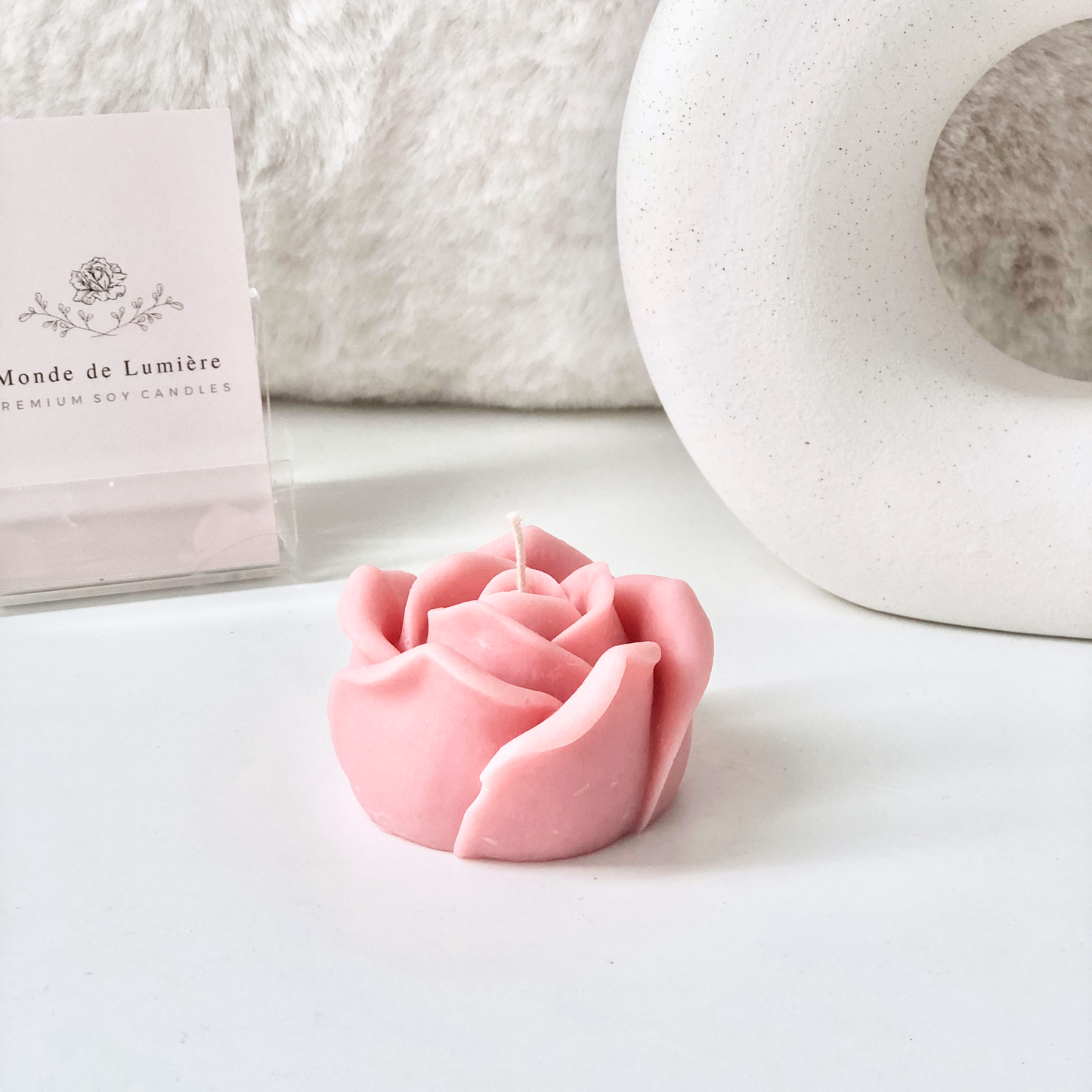 Rose Candle