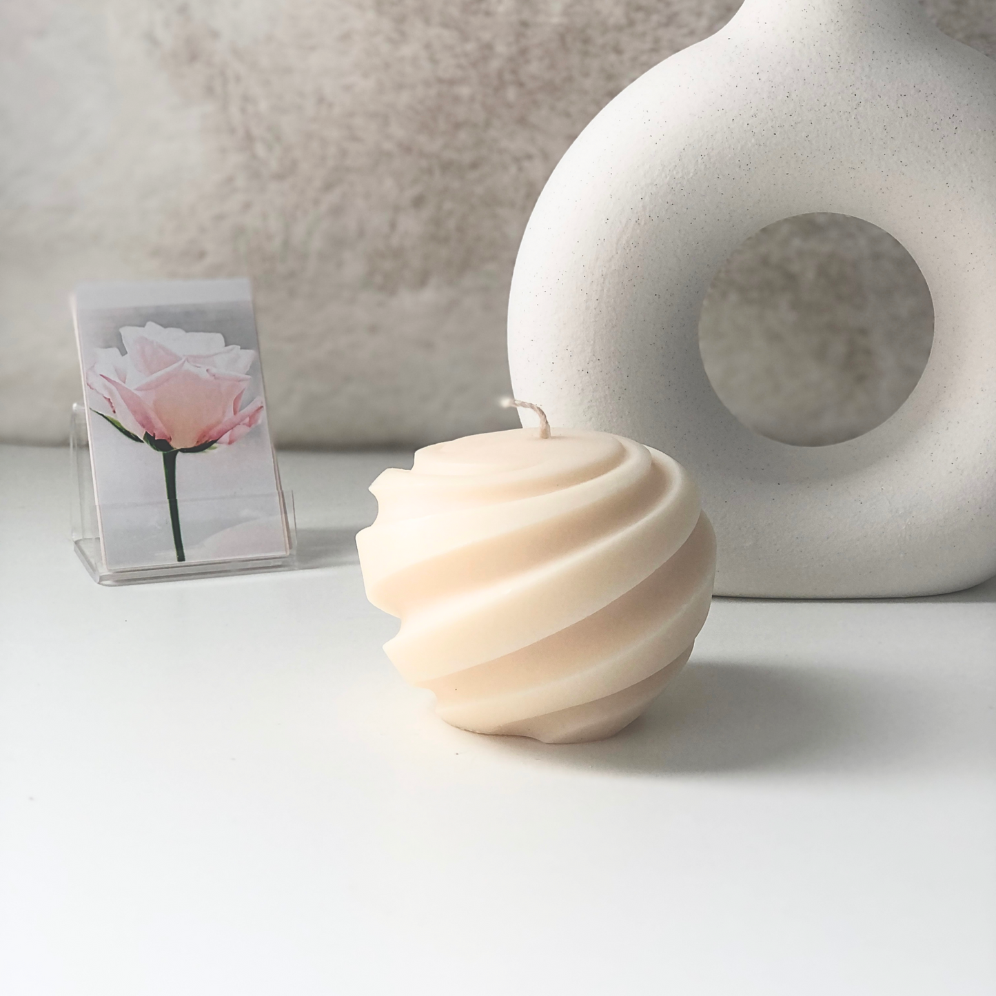 Swirl Ball Candle
