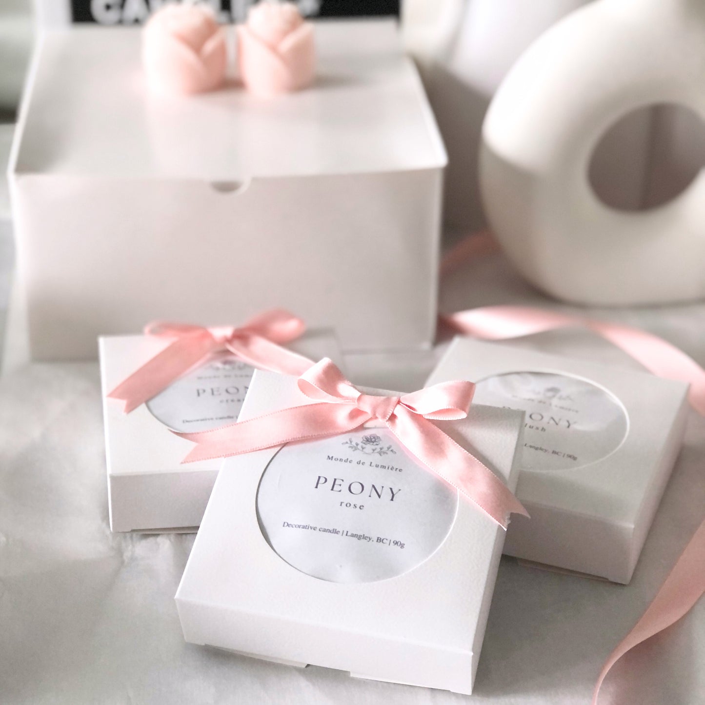 Peony Candle