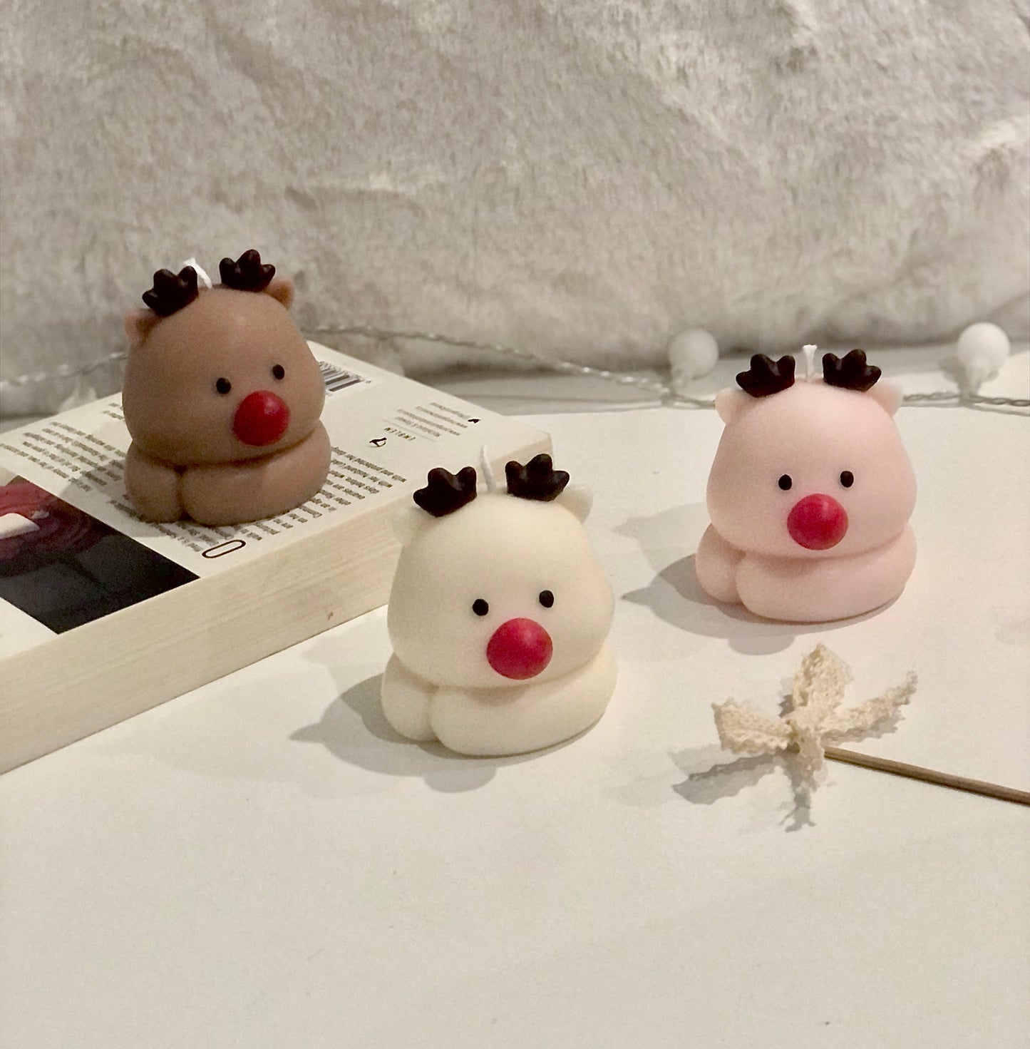 Rudolph Candle