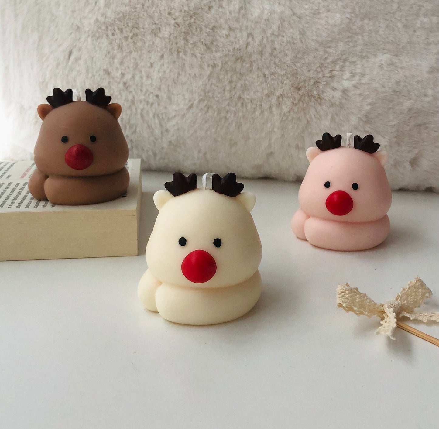 Rudolph Candle