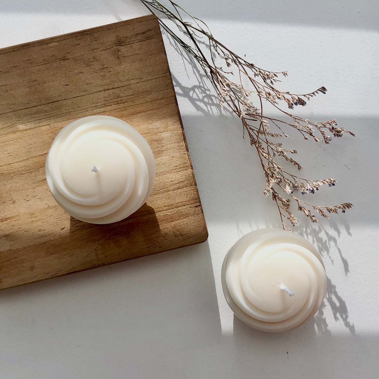 Mini Swirl Ball Candle