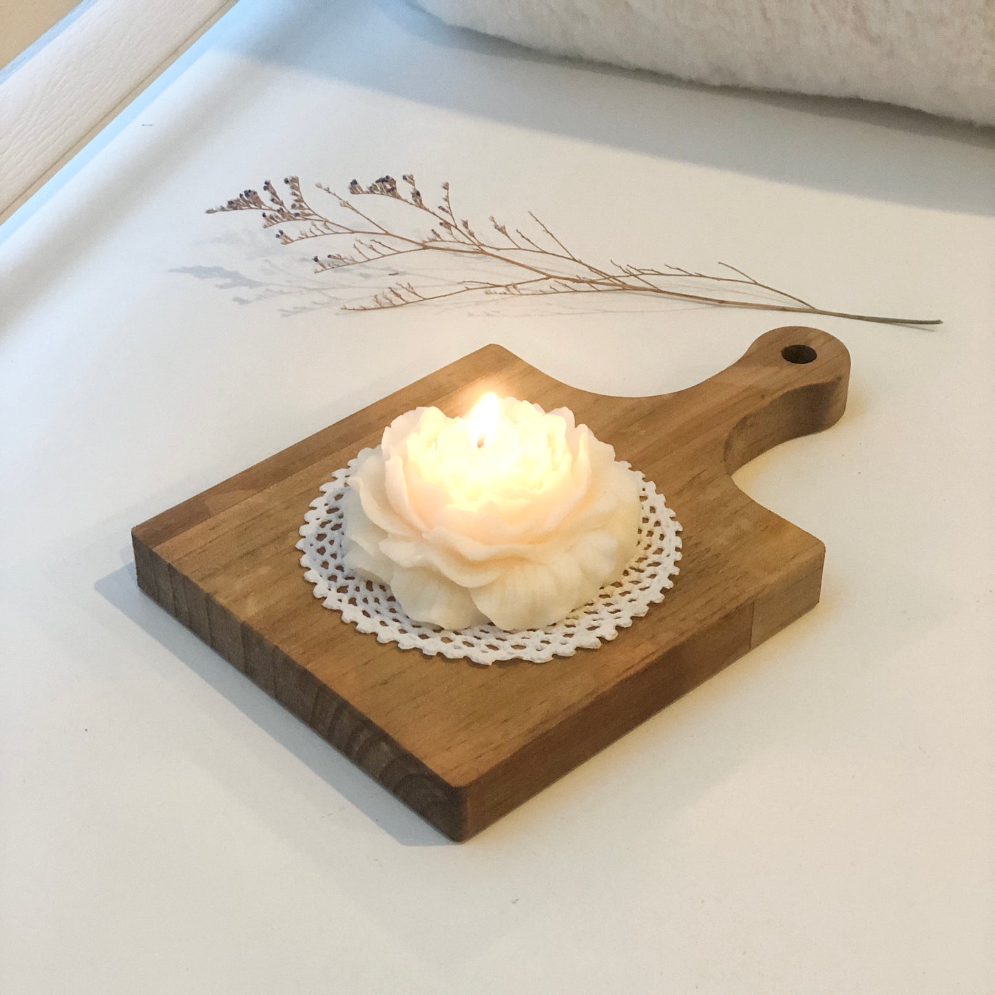 Peony Candle