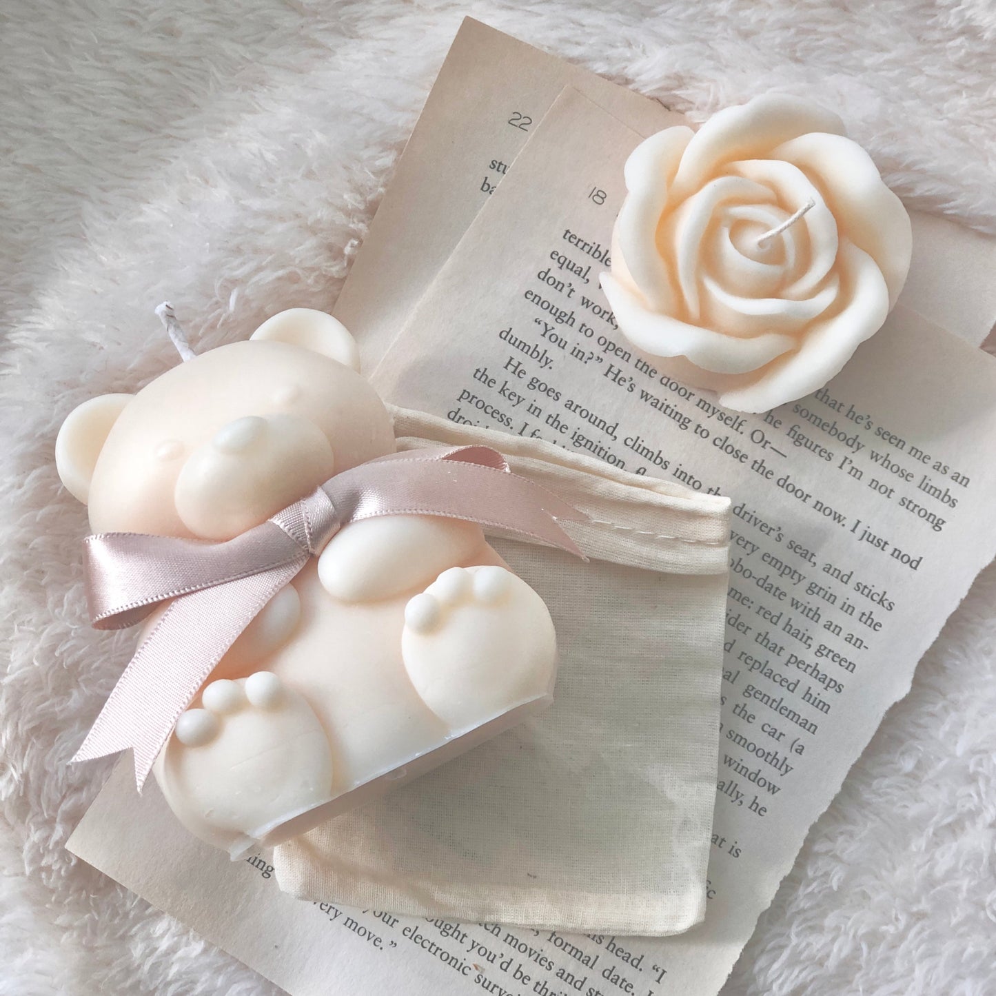 Teddy Bear Candle