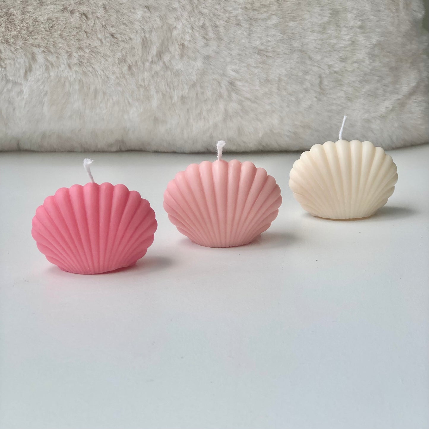 Mini Clamshell Candle Set