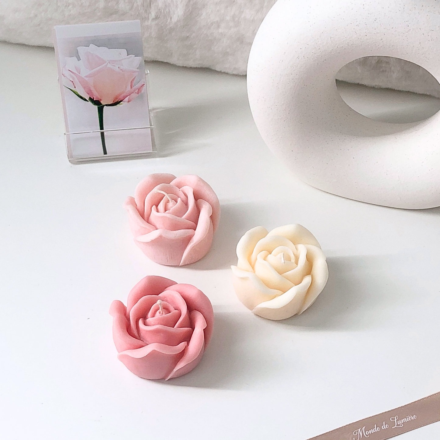 Rose Candle
