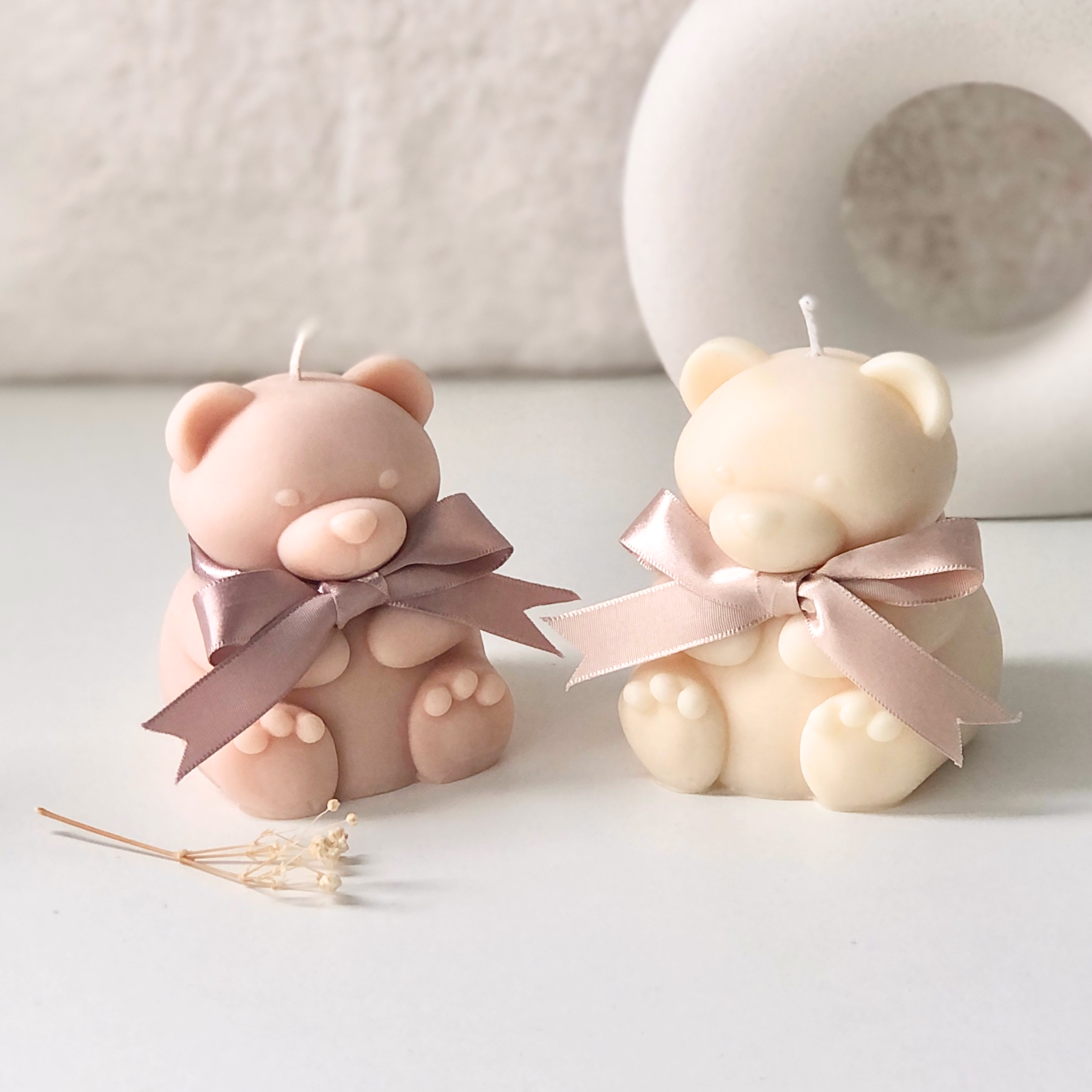 Teddy Bear Candle – Monde de Lumiere